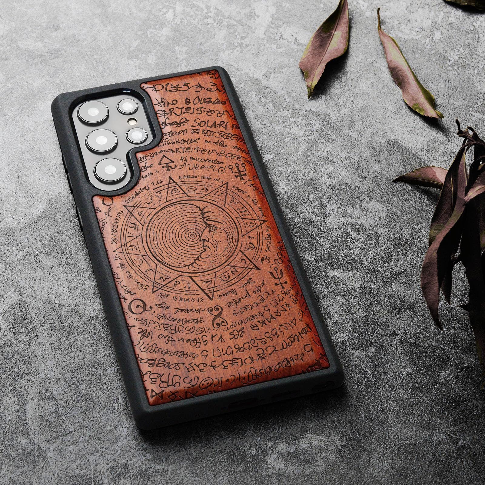 Amazon.co.jp: Carveit ウッドカバー 対応 Galaxy S24 Ultra 用